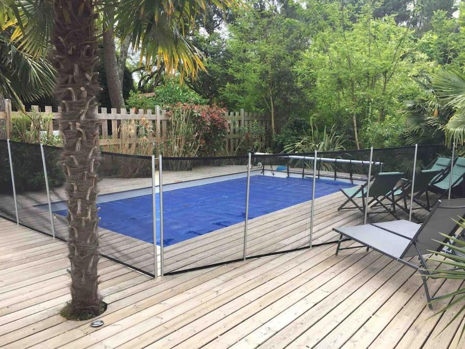 Villa Arcachon 12 Pers Avec Piscine Chauffee 1 Mai Au 30 Sept Esterno foto