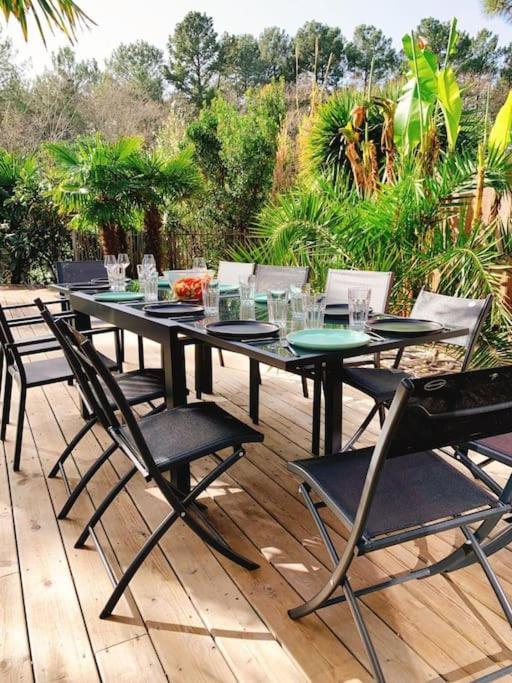 Villa Arcachon 12 Pers Avec Piscine Chauffee 1 Mai Au 30 Sept Esterno foto